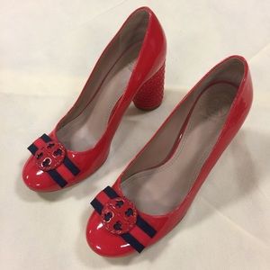 Stunning Tory Burch block heels